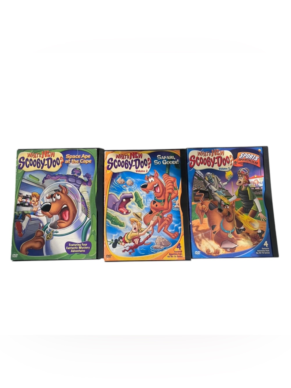 Scooby-Doo Warner Brothers Vintage Kids DVD Lot of 3 Titles